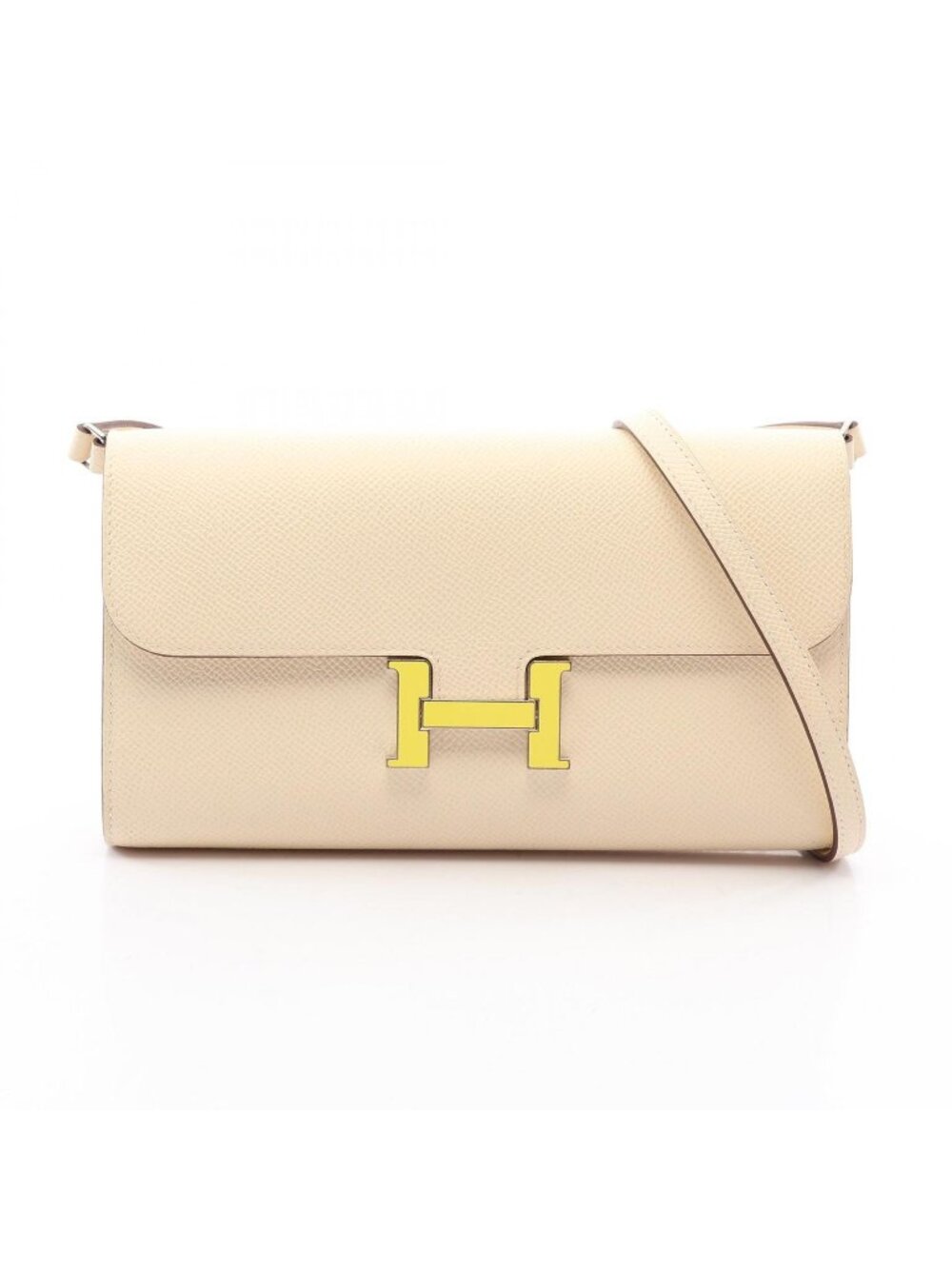 Hermes Shoulder Bag Constance Long to Go Nata Lime